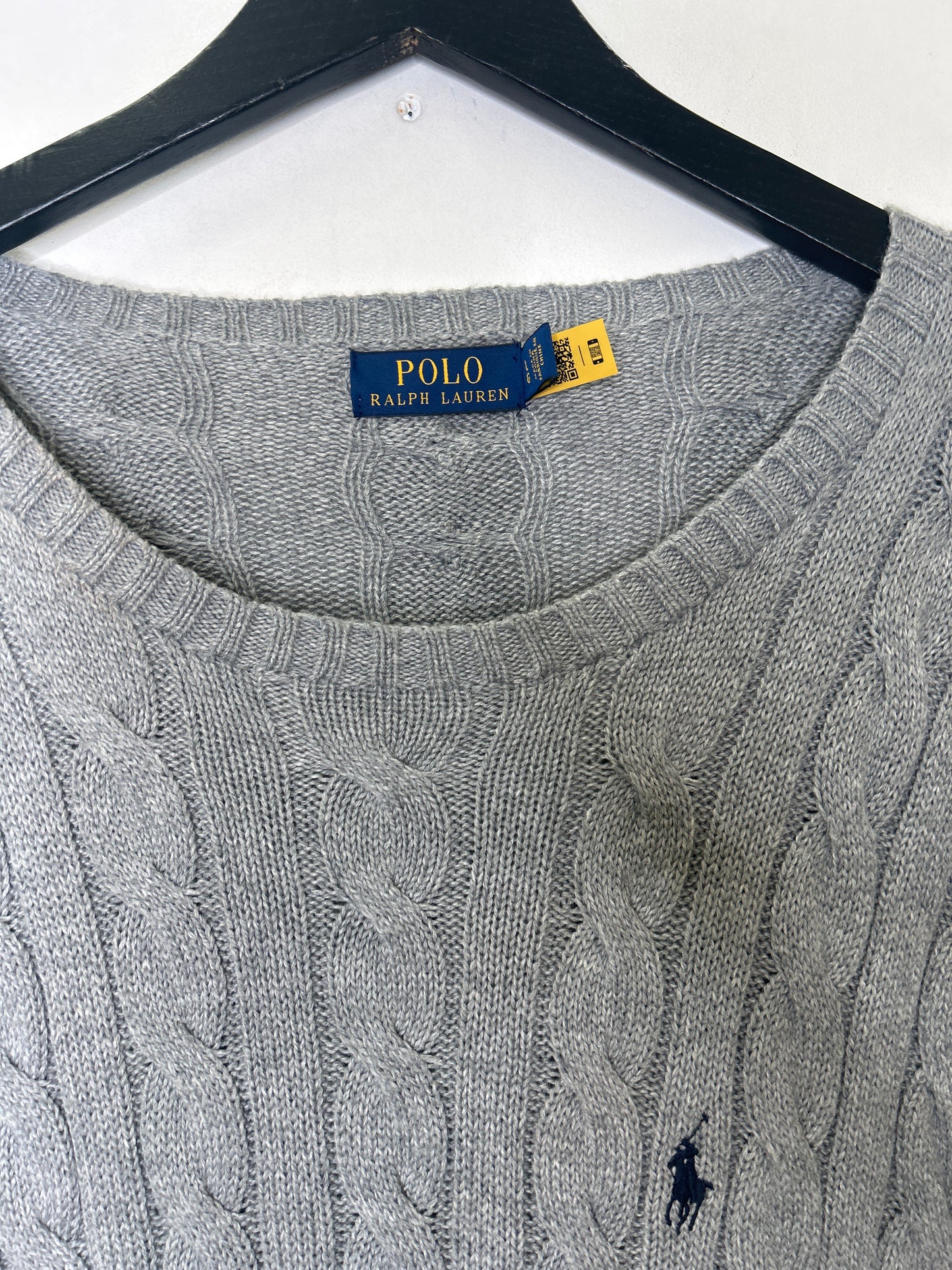 Ralph lauren cable knit jumper Size large