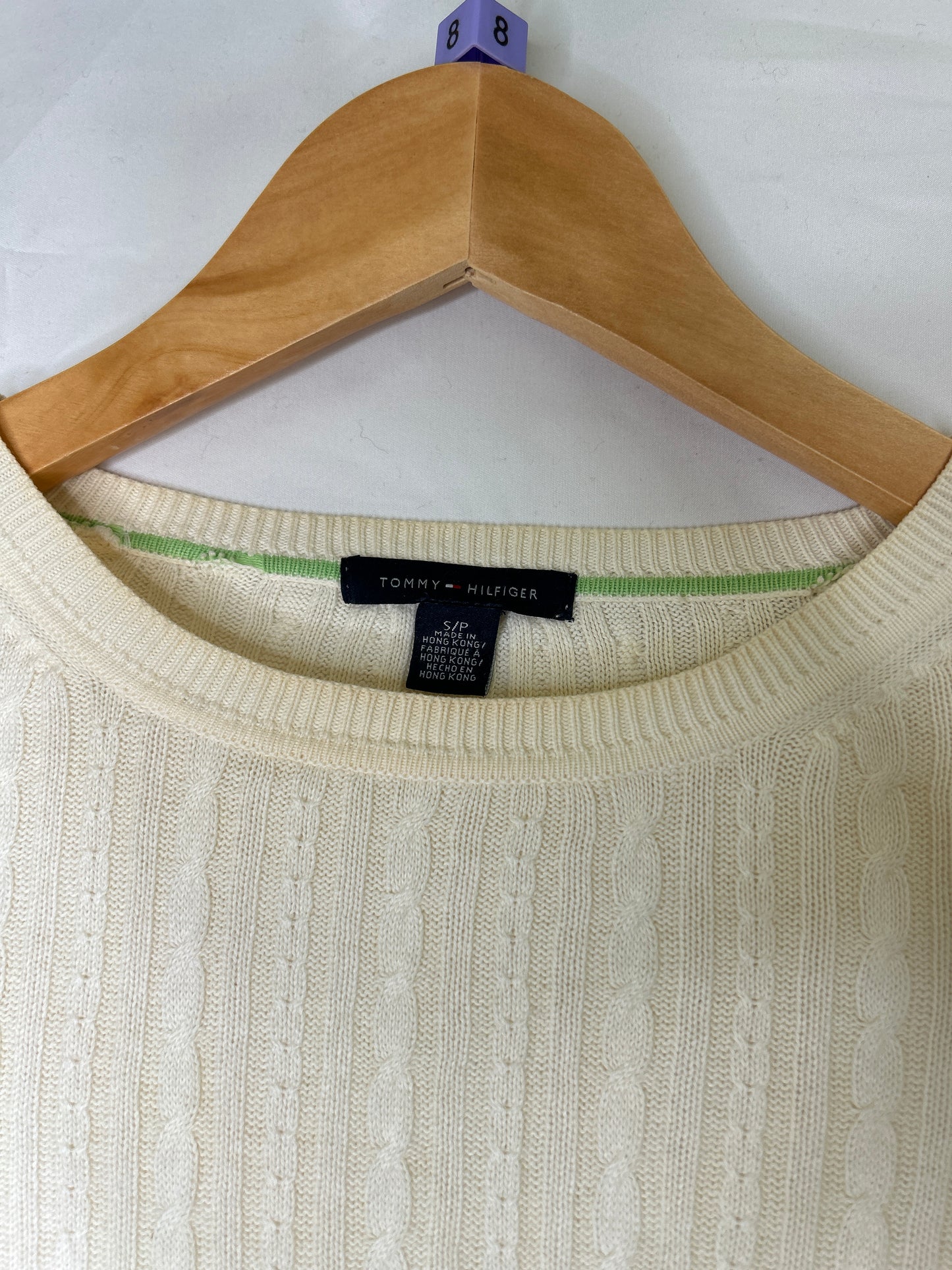 Tommy Hilfiger cable knit size 8