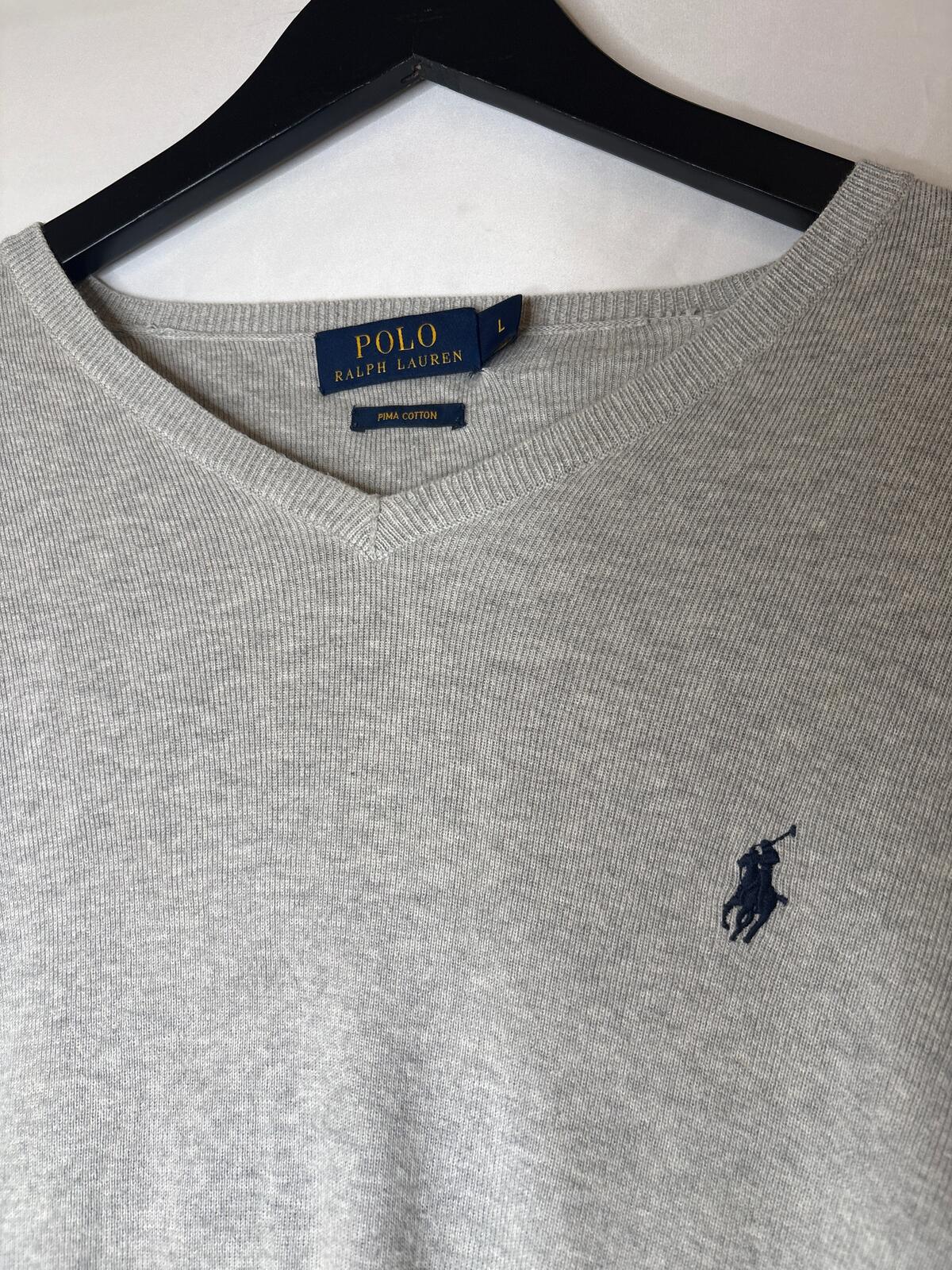 Ralph Lauren Pima cotton knit jumper large