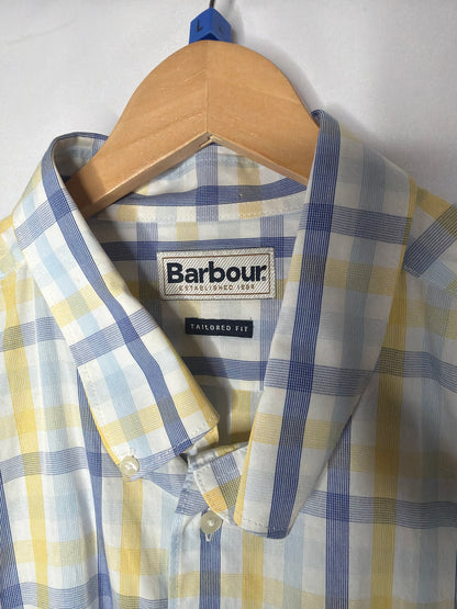 Barbour mens dress shirt large