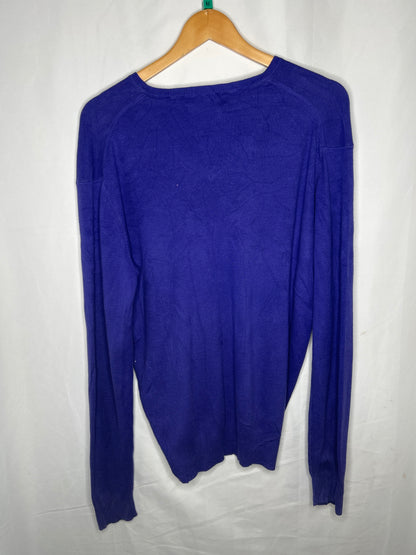 Polo by ralph lauren purple sweater size small