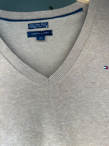 Tommy Hilfiger long knit beige size small/8