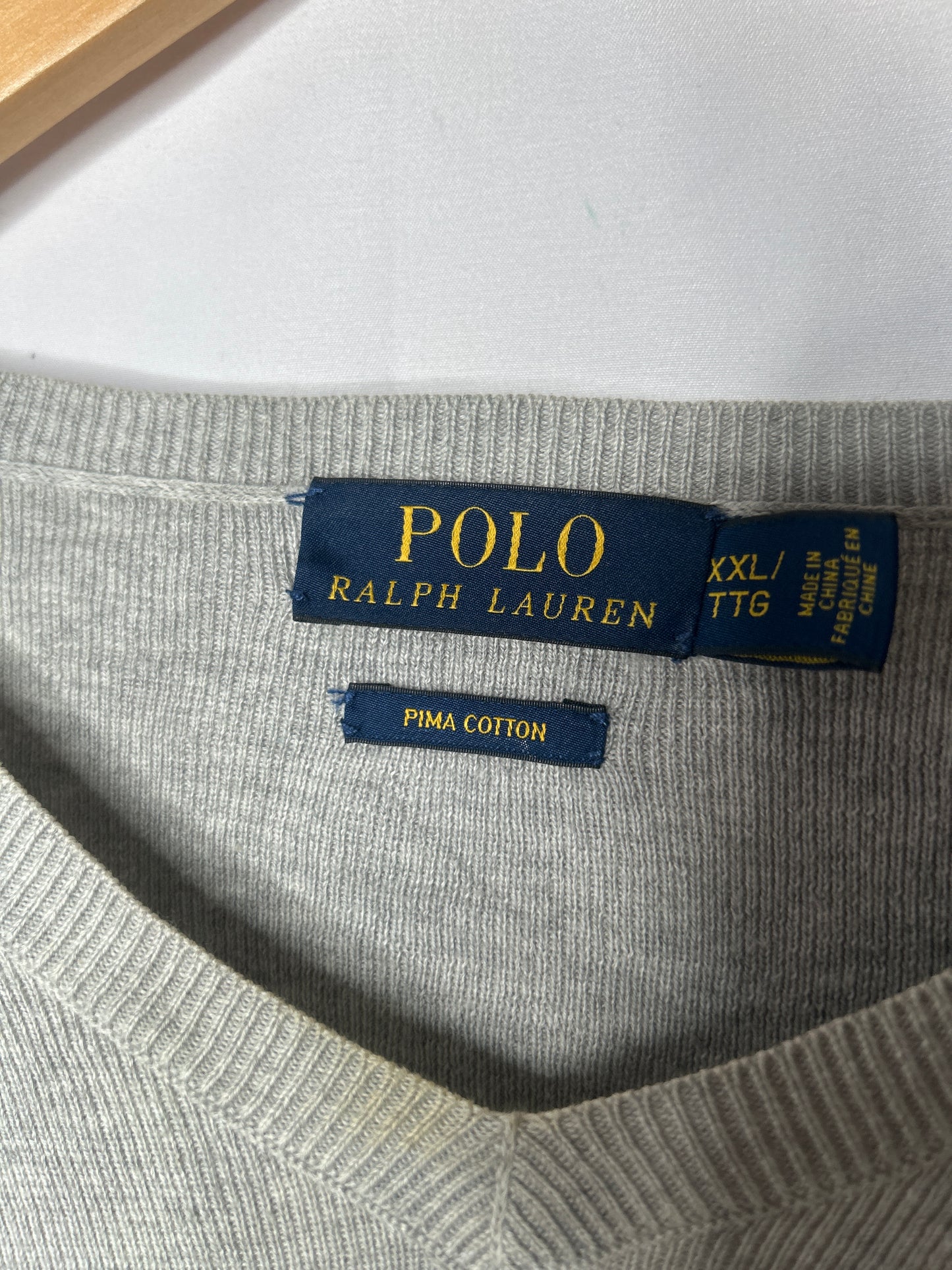 Polo ralph lauren XXL sweater light grey