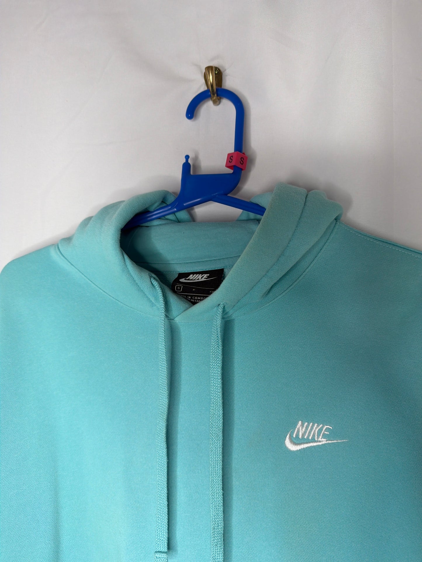 Nike sportswear hoodie turquoise