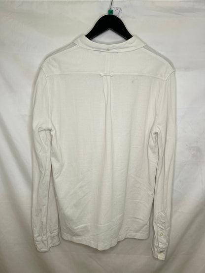 Ralph lauren Featherweight mesh Quarter button top