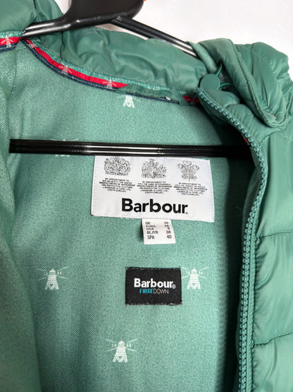 Barbour fibre down puffer. Uk10