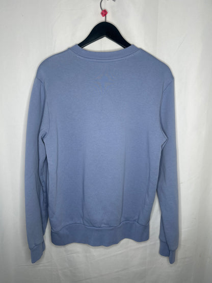 Lacoste baby blue long sleeve jumper small