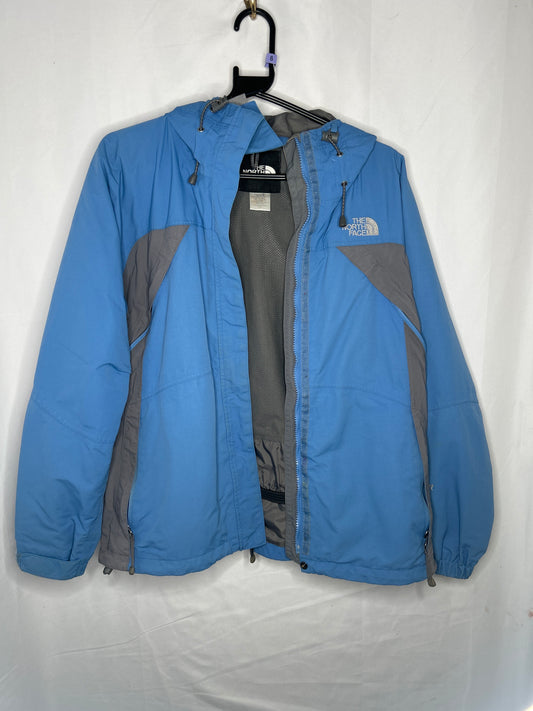 The north face hyvent jacket Size 8 blue