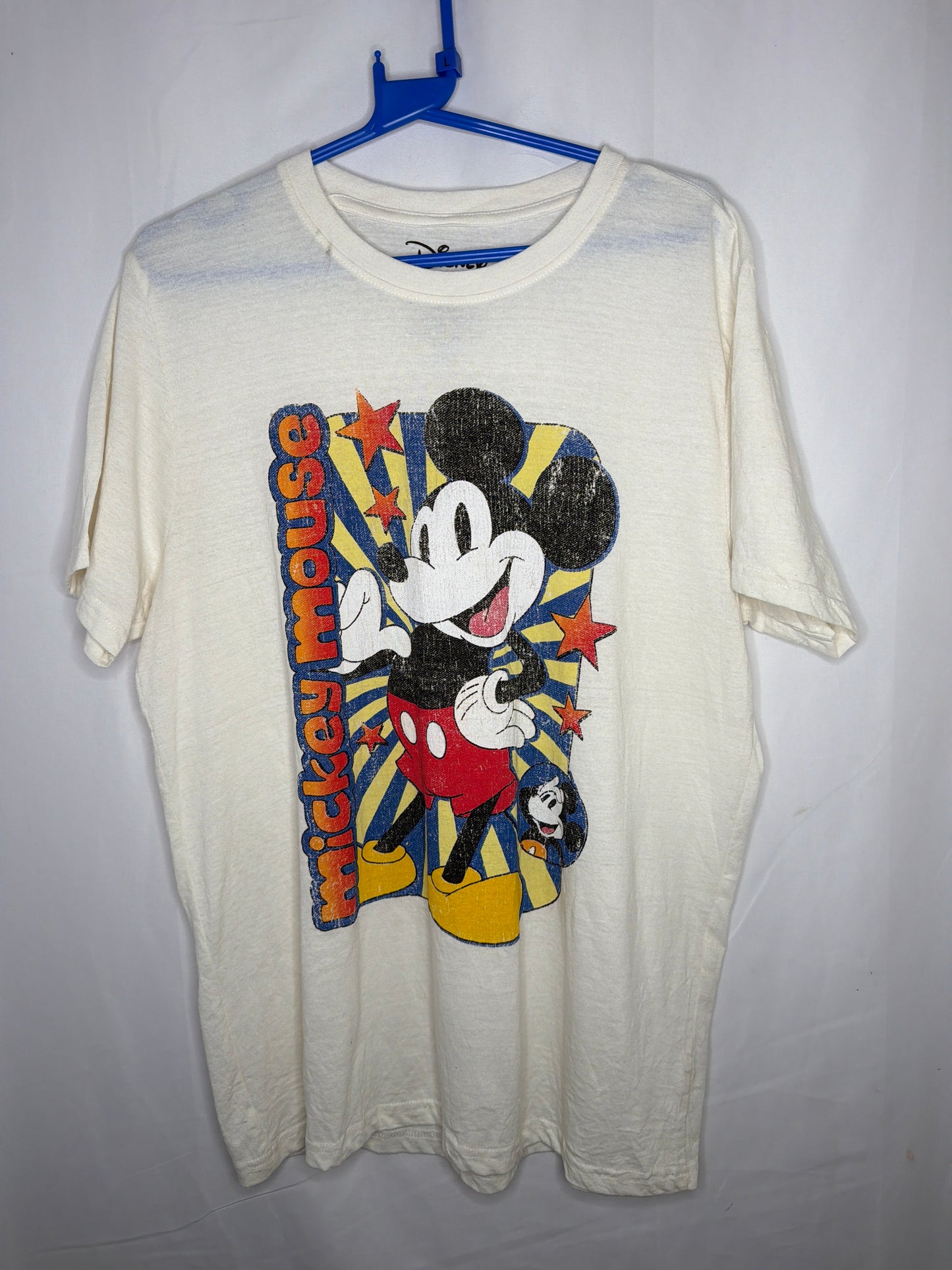 Disney graphic print mickey mouse T-shirt large