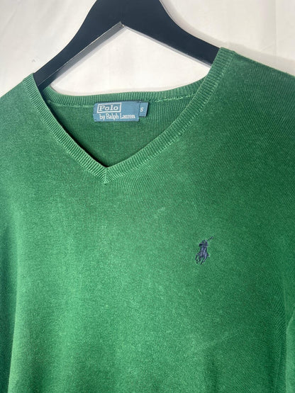 Green polo by ralph lauren sweater medium1