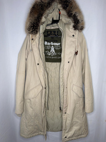 Barbour southsheilds puffer coat UK100