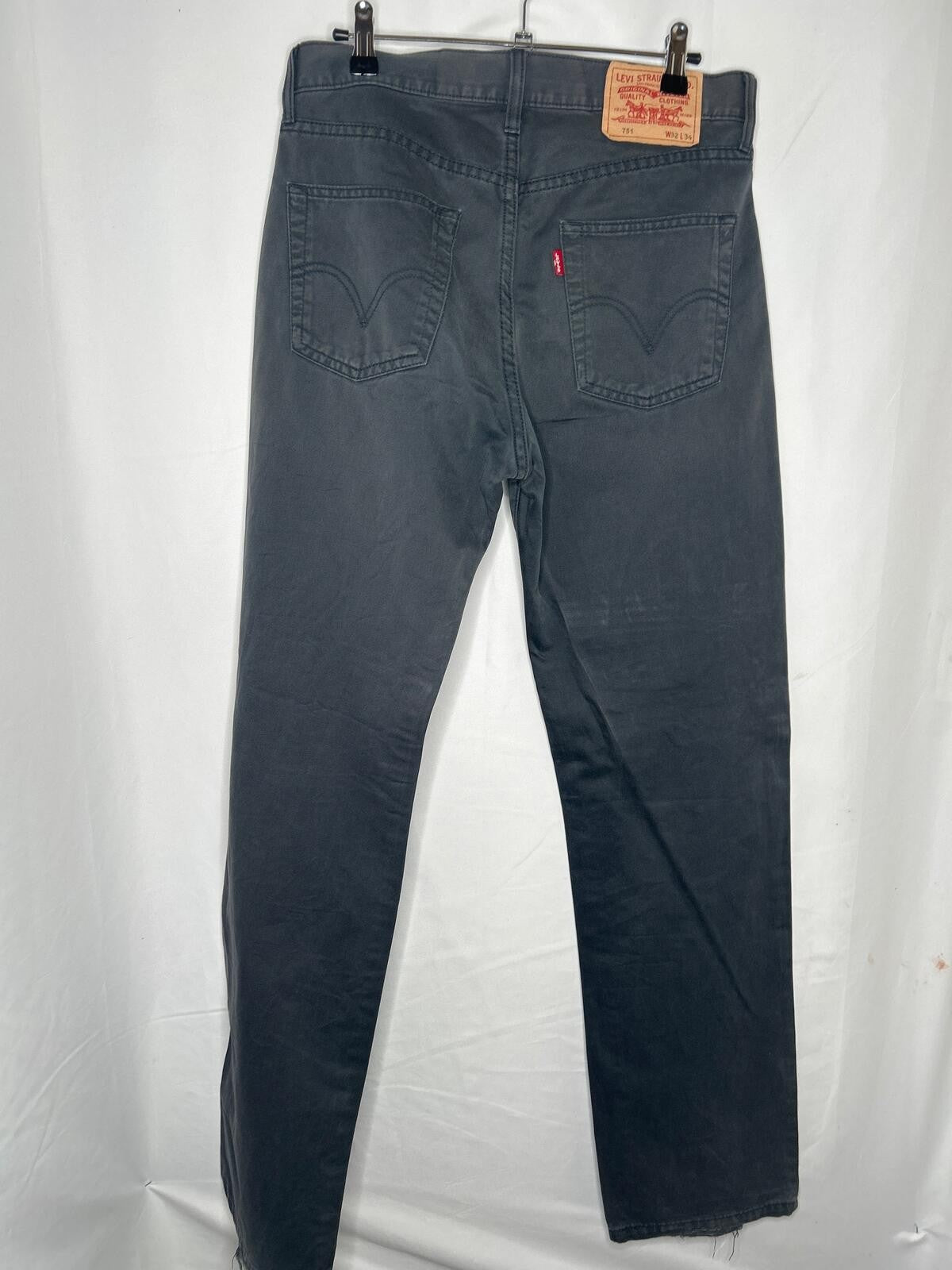 Levis struass 752 W32/L34 grey jeans2