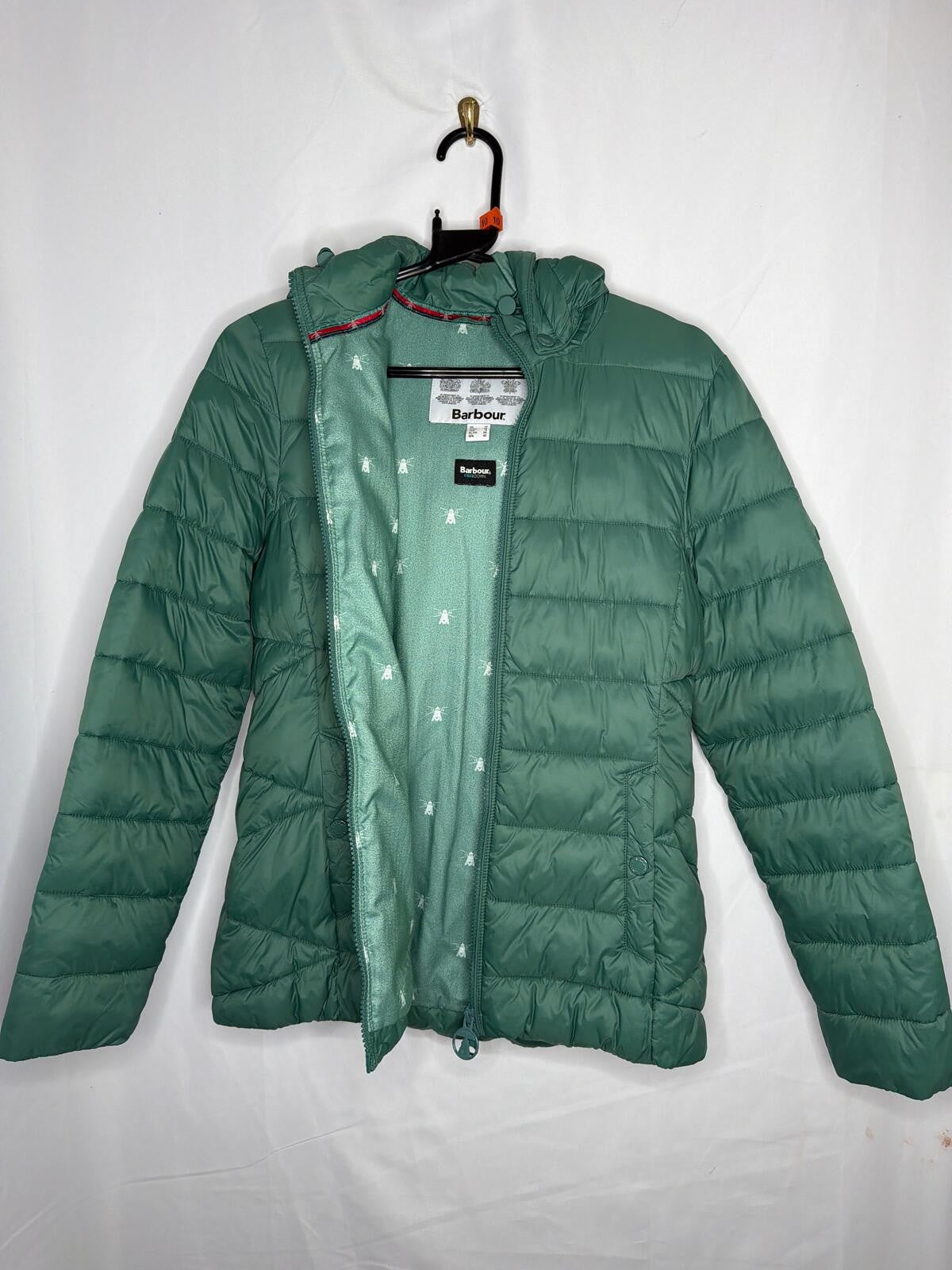 Barbour fibre down puffer. Uk100