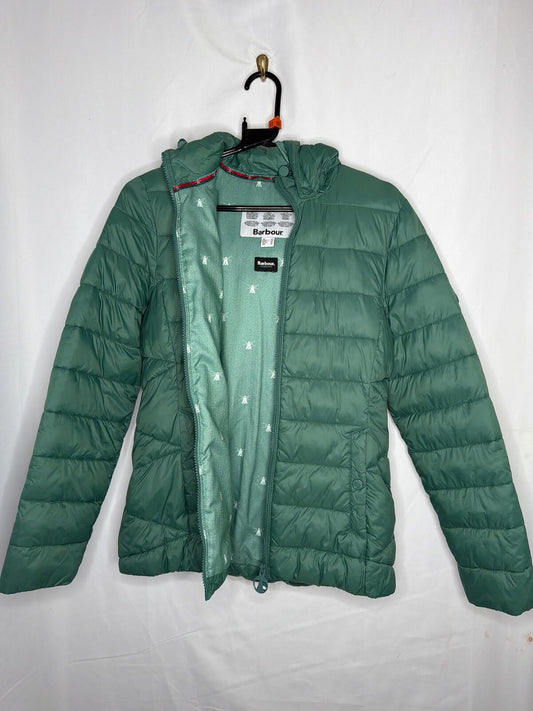 Barbour fibre down puffer. Uk100