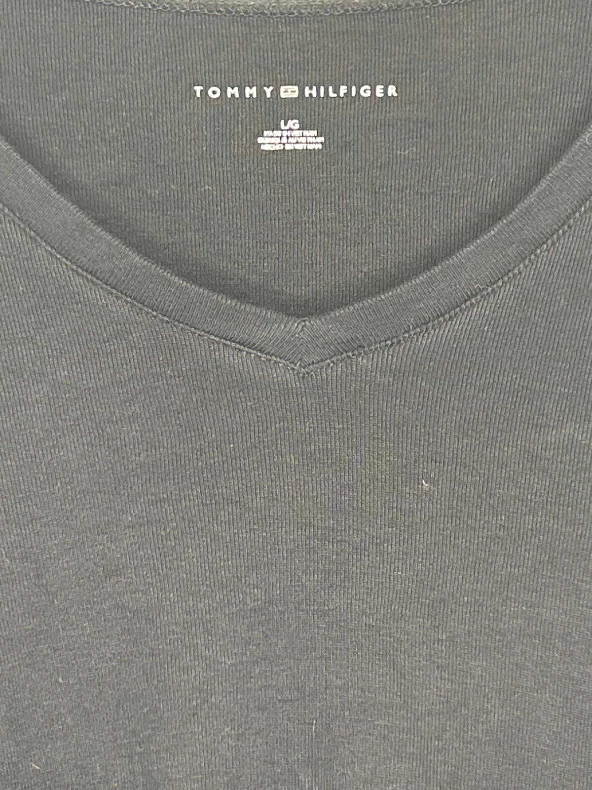 Tommy Hilfiger long sleeve top black large/122