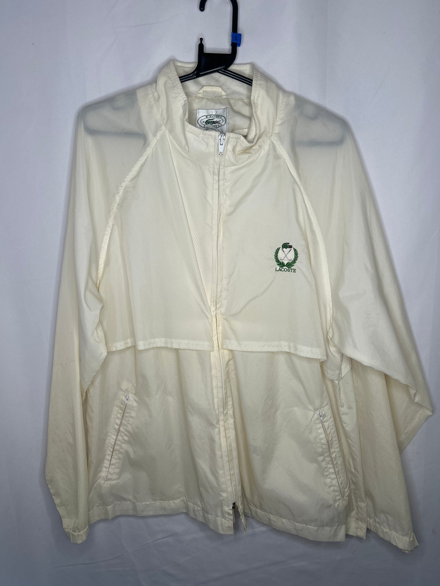 Izod locaste windbreaker vintage Size L
