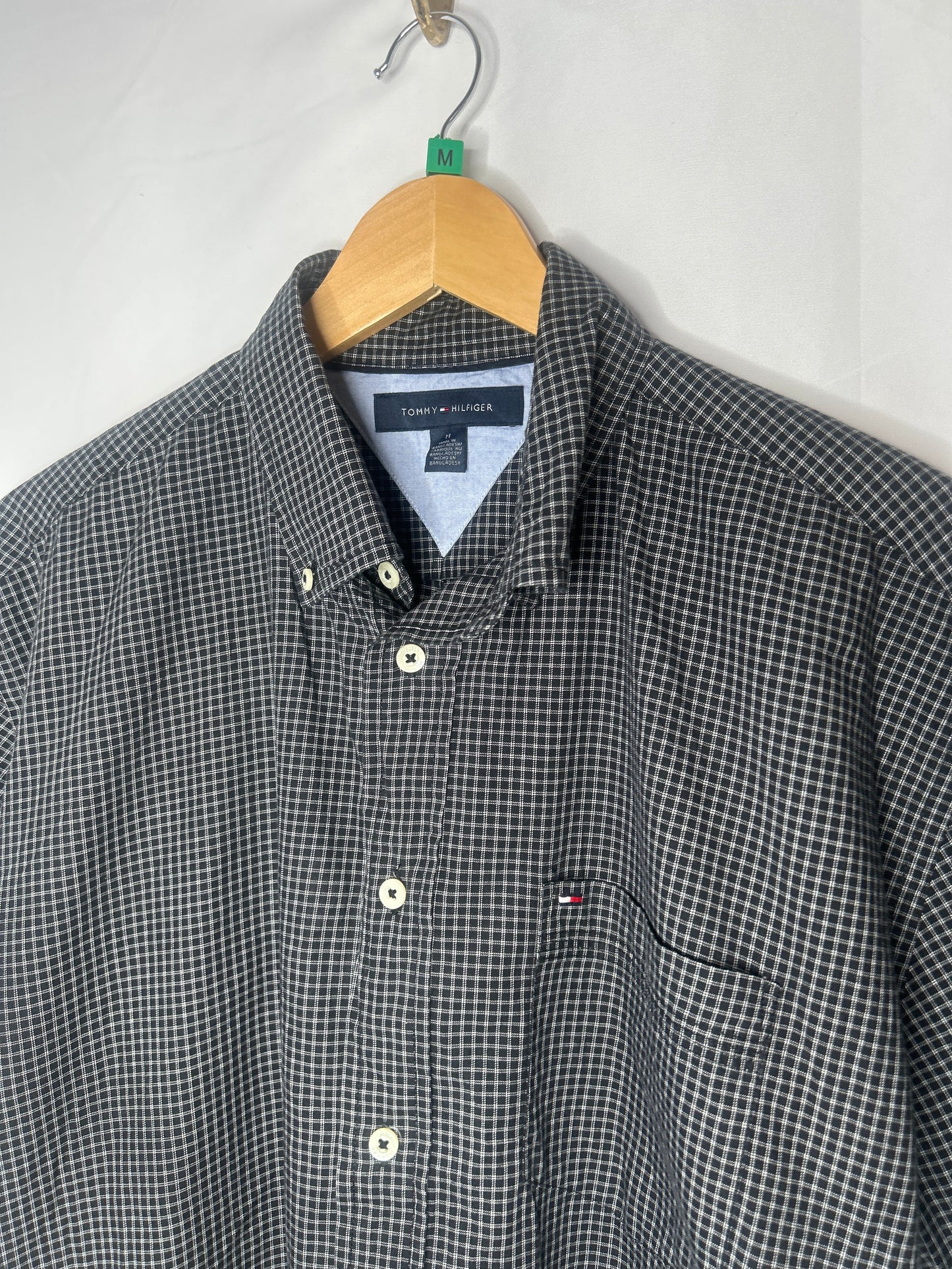 Tommy hilfiger short sleeve dress shirt button up