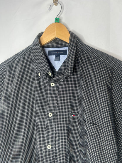 Tommy hilfiger short sleeve dress shirt button up