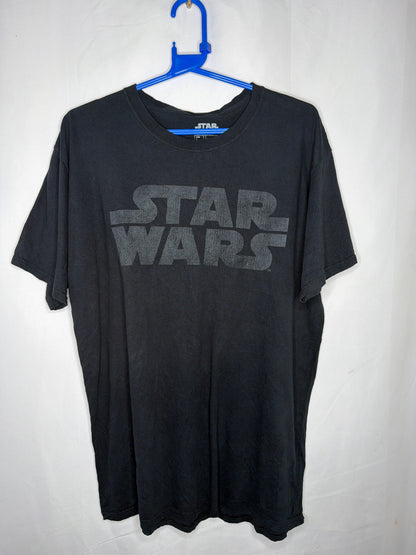 Star wars graphic print t shirt large