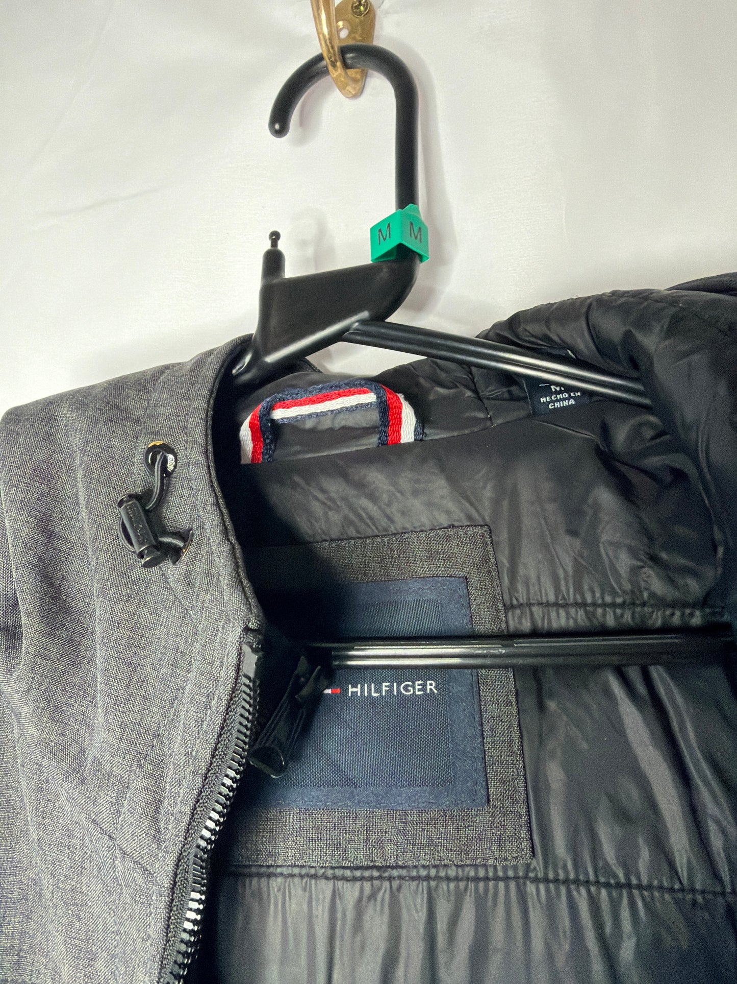 Tommy hilfiger puffer coat size medium