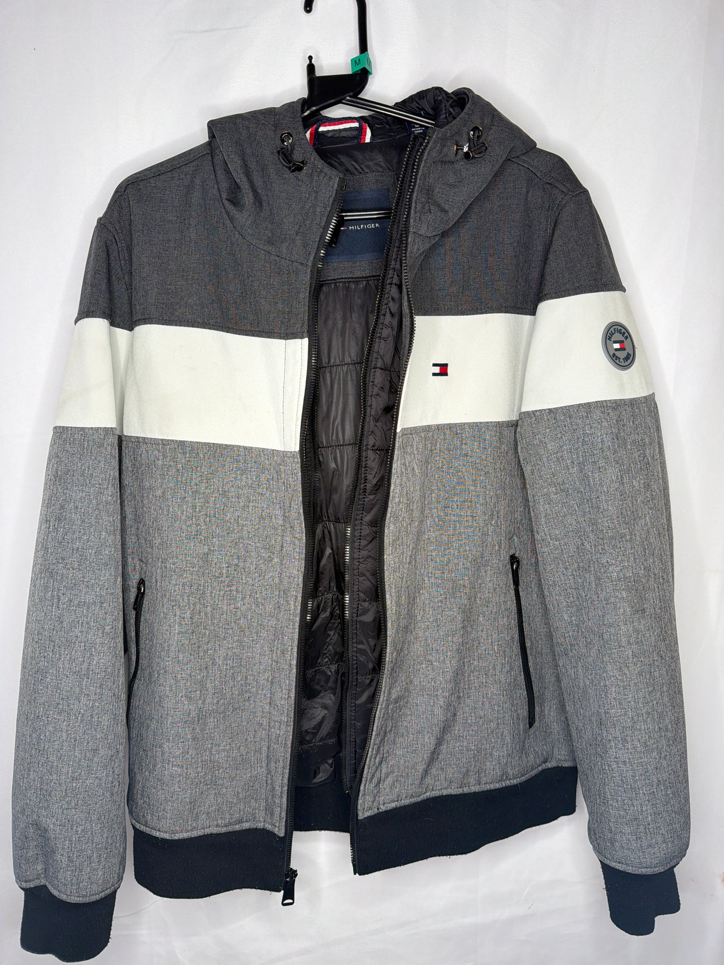 Tommy hilfiger puffer coat size medium