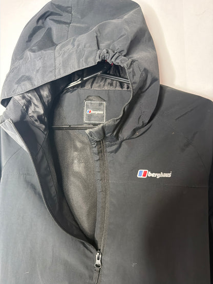 Berghaus black tech windbreaker small