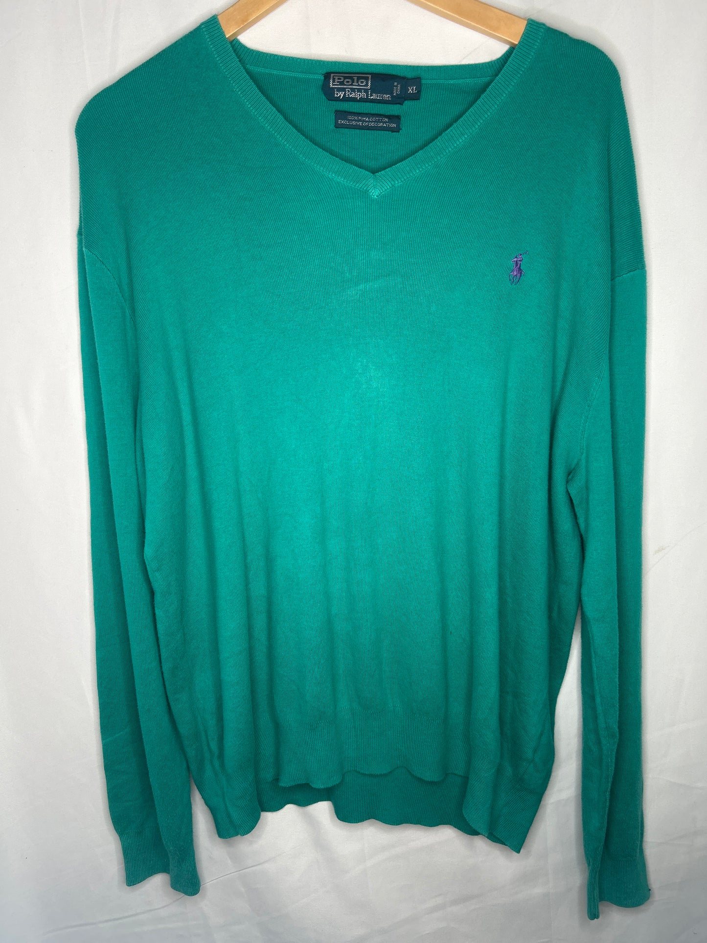 Polo by Ralph lauren sweater pima cotton Xl