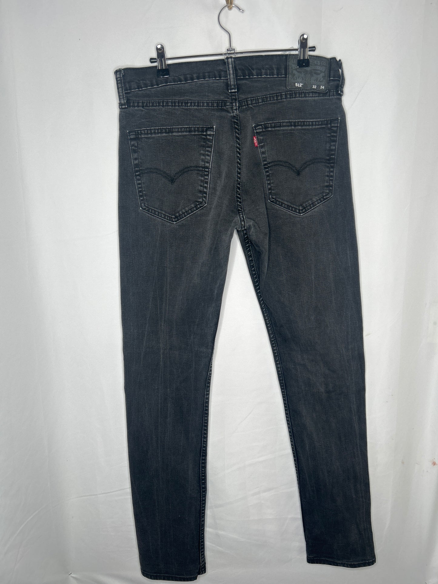 Levis 512 W32/L32 Black jeans