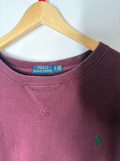 Ralph lauren burgundy jumper XL
