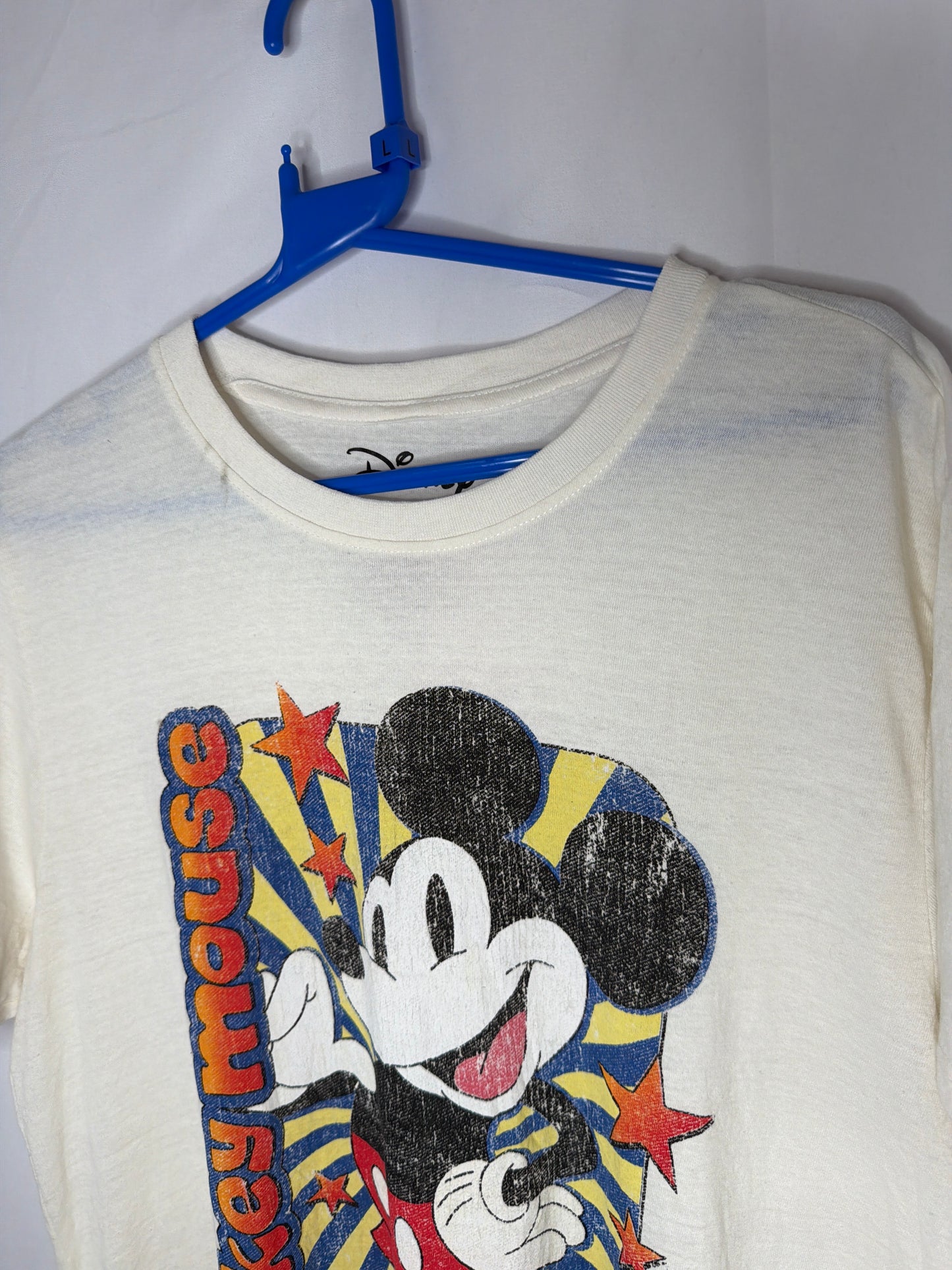 Disney graphic print mickey mouse T-shirt large
