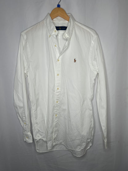 Ralph lauren buttoned dress shirt white
