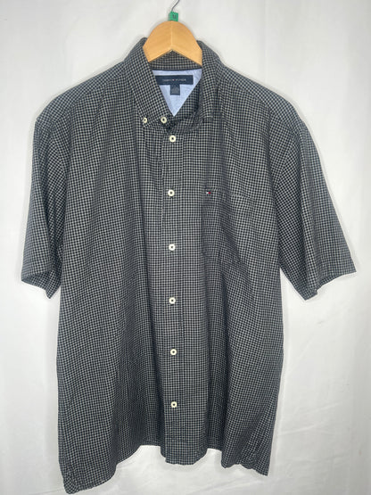 Tommy hilfiger short sleeve dress shirt button up