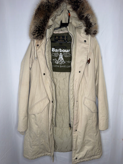 Barbour southsheilds puffer coat UK10