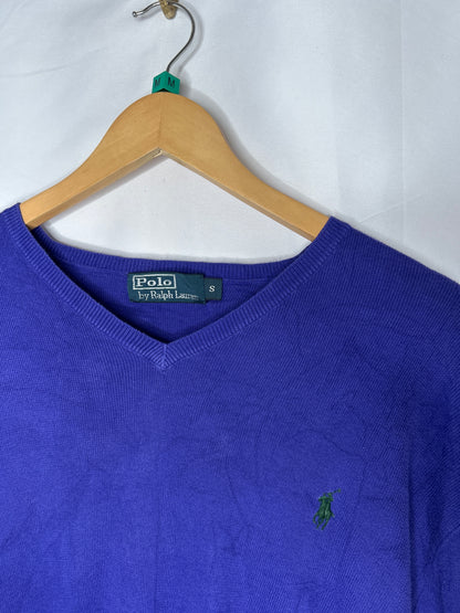 Polo by ralph lauren purple sweater size small