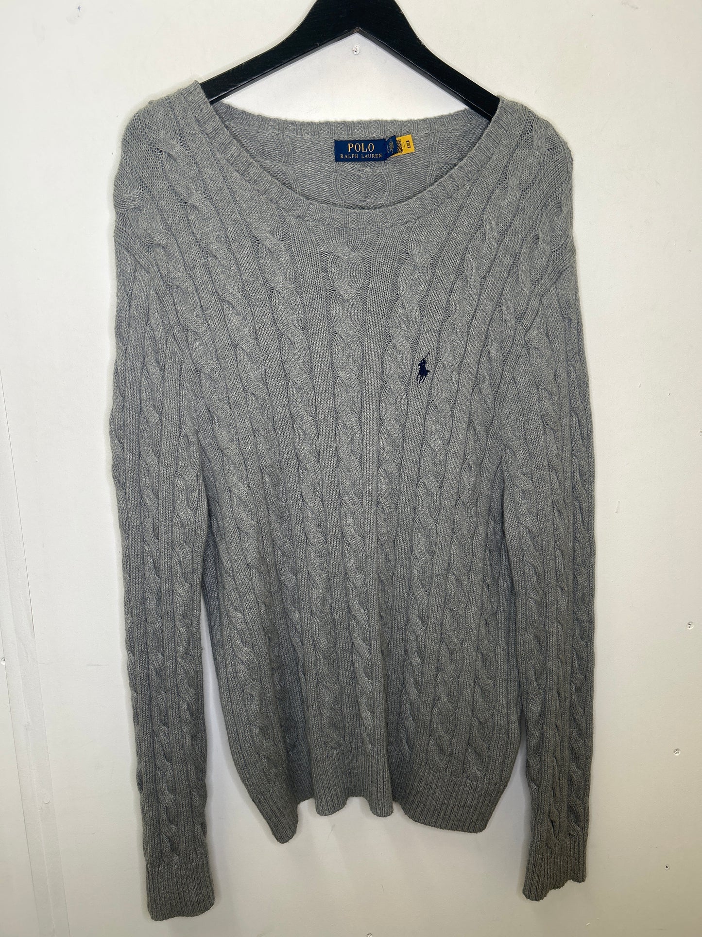 Ralph lauren cable knit jumper Size large