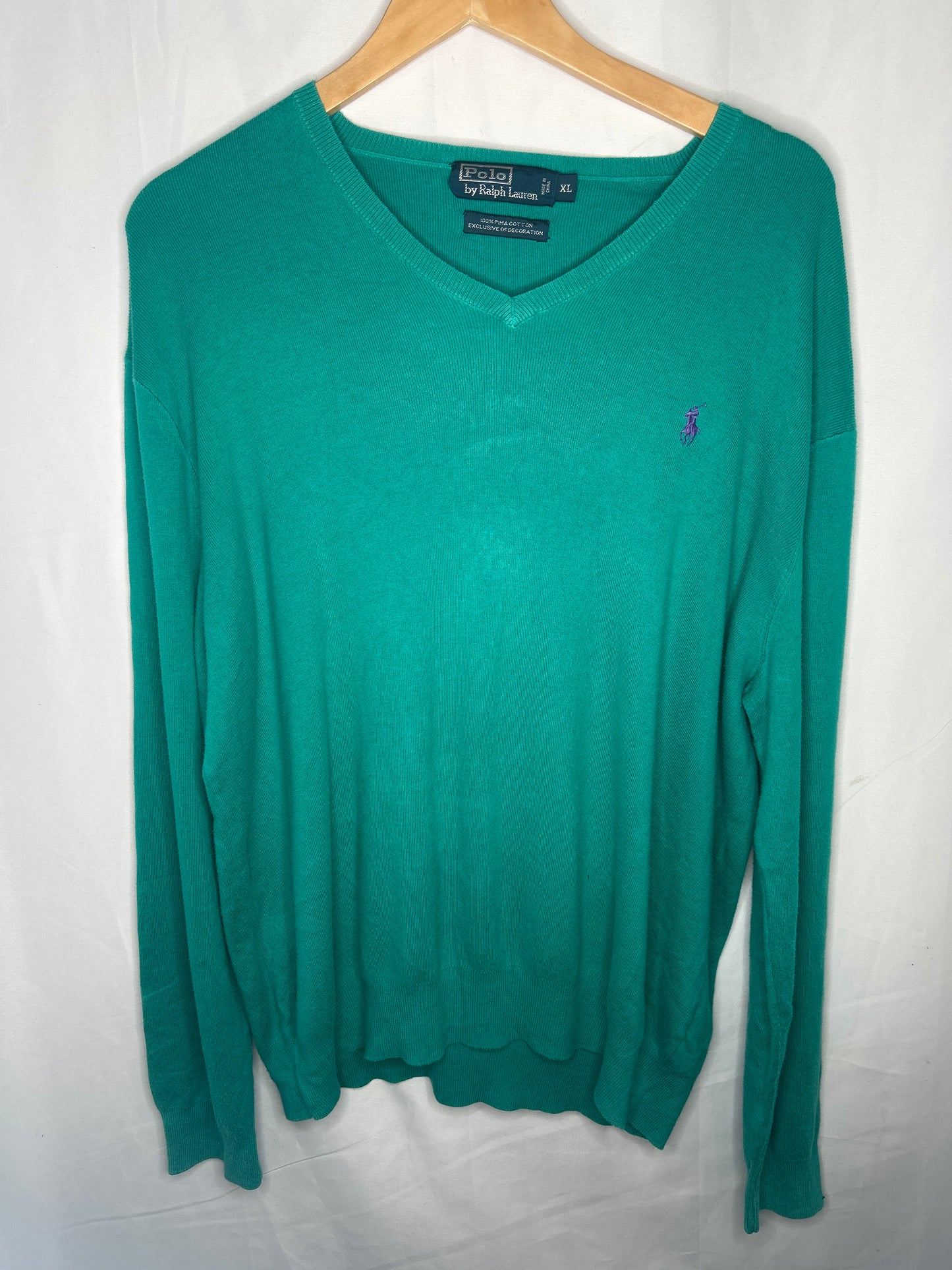 Polo by Ralph lauren sweater pima cotton Xl