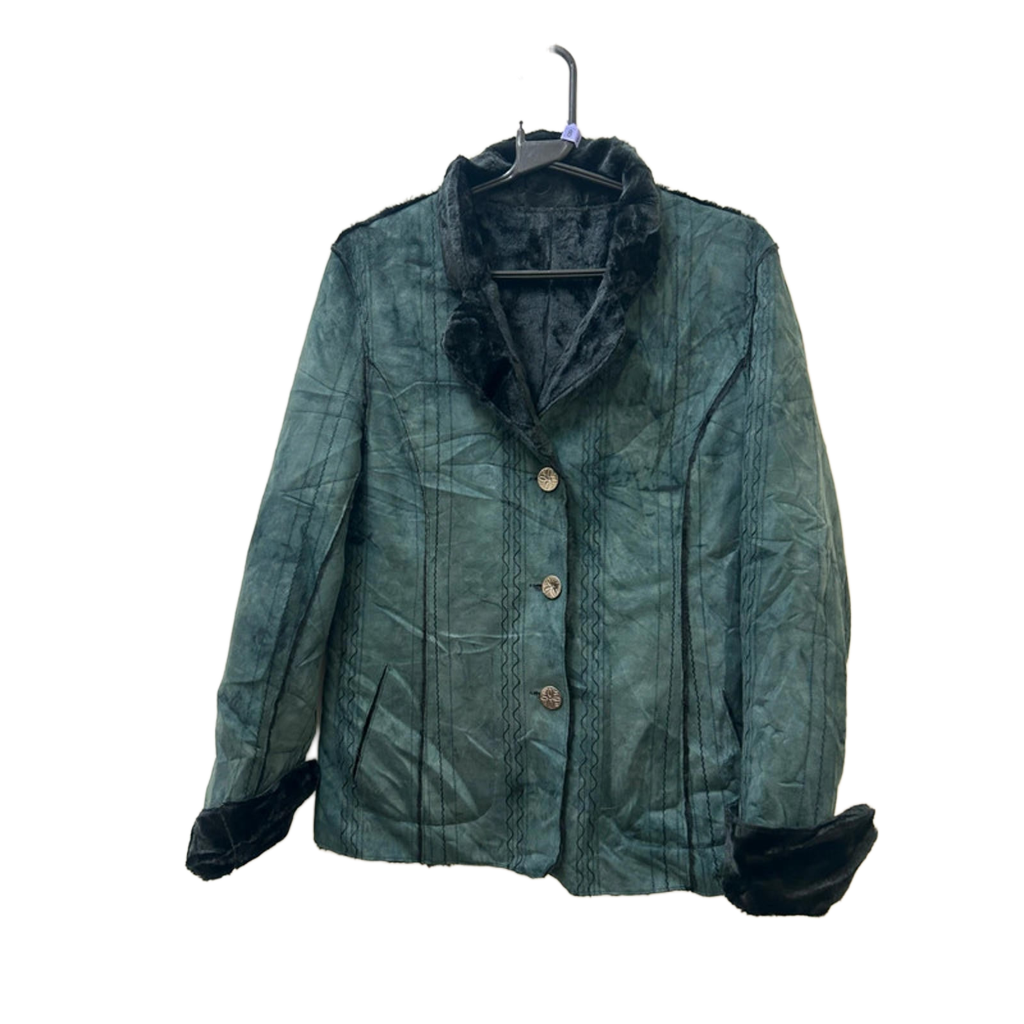 Faux fur women’s Jacket. Size 8