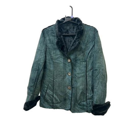 Faux fur women’s Jacket. Size 8