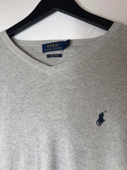 Ralph Lauren Pima cotton knit jumper large