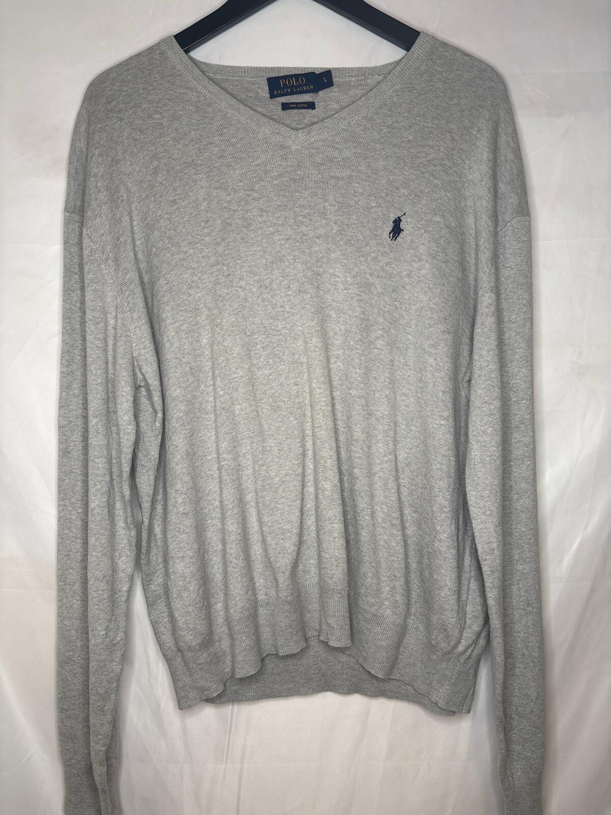 Ralph Lauren Pima cotton knit jumper large